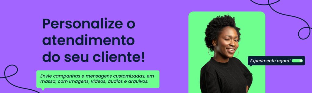 Banner divulgando o Zapmizer, uma ferramenta online de gestão do WhatsApp.