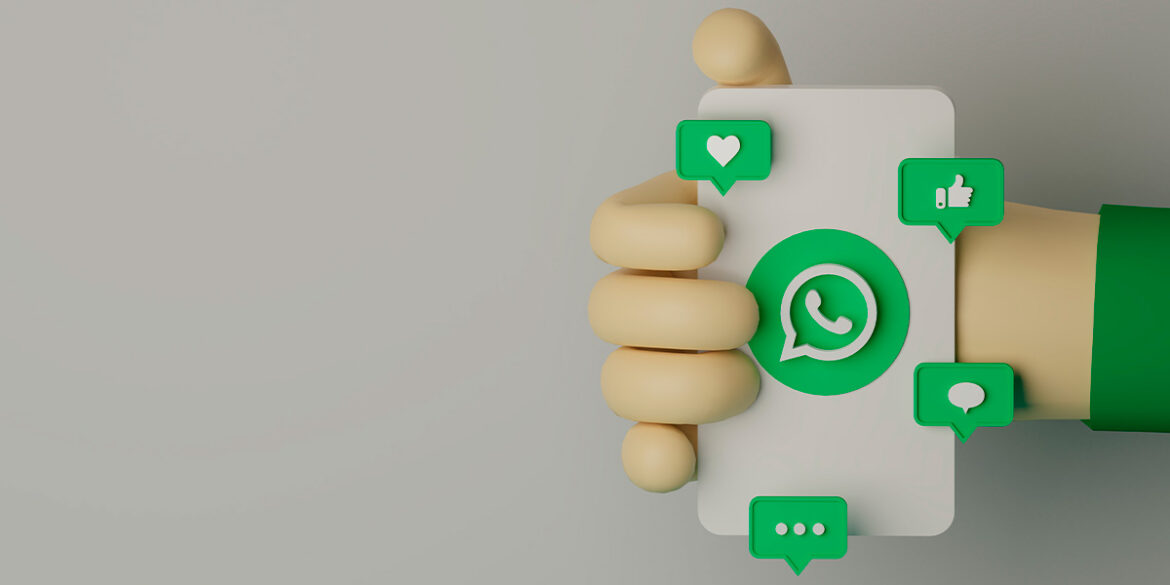 Arte do logotipo do whatsapp